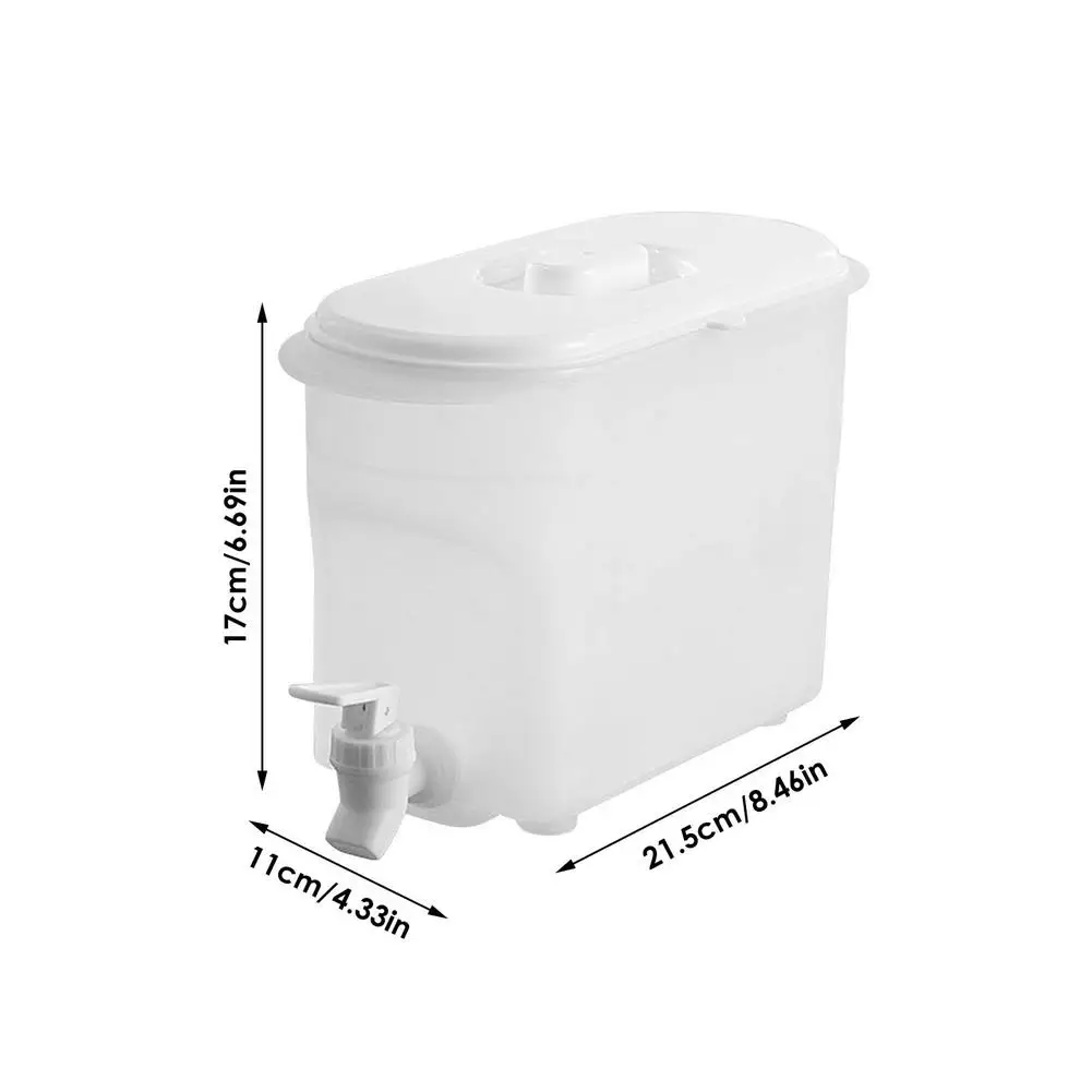 

3.5L Cold Kettle With Faucet Refrigerator Fruit Teapot Summer Household Lemonade Bottle Large Capacity Ice Water Cool Juice Barr