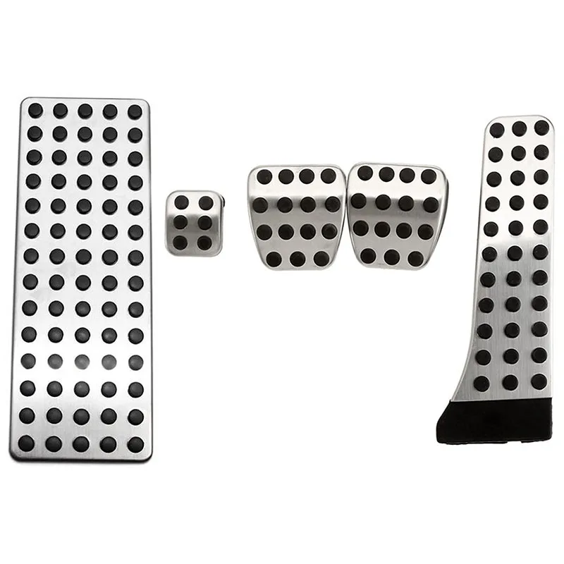 5 шт. обкладки автомобильной педали аксессуары с подставкой для ног Mercedes Benz W203 W222