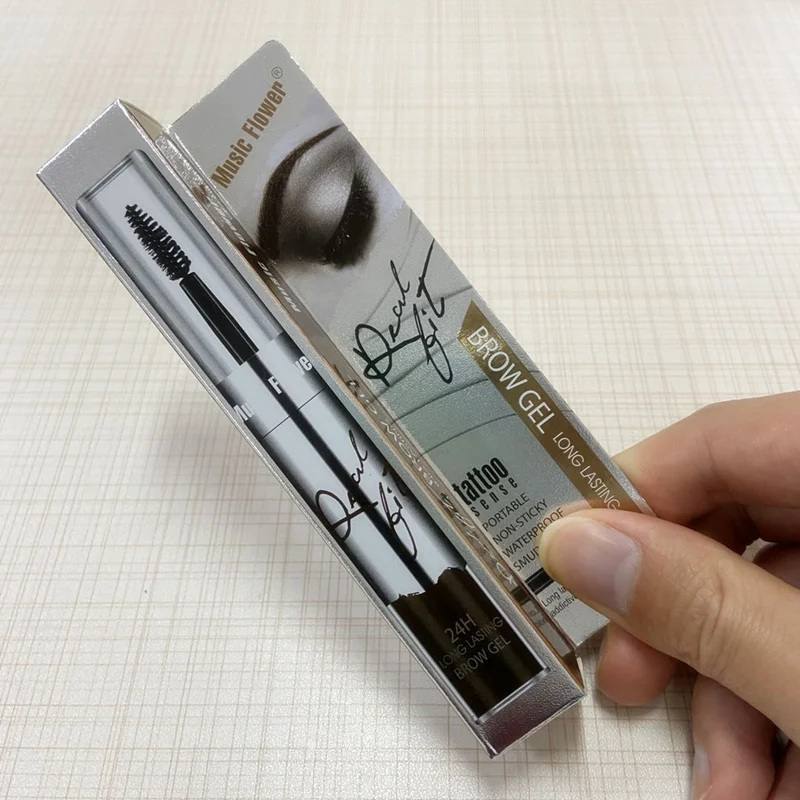Тату-ручка для бровей с двумя головками водостойкая 24 часа | Красота и здоровье