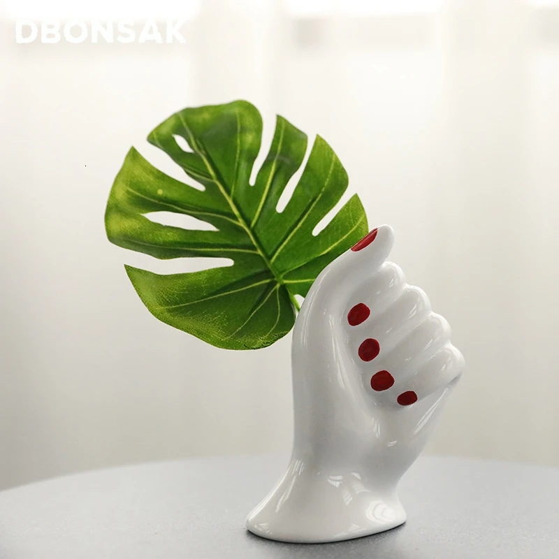 Скандинавская ваза ручной работы из смолы художественные украшения Цветочная