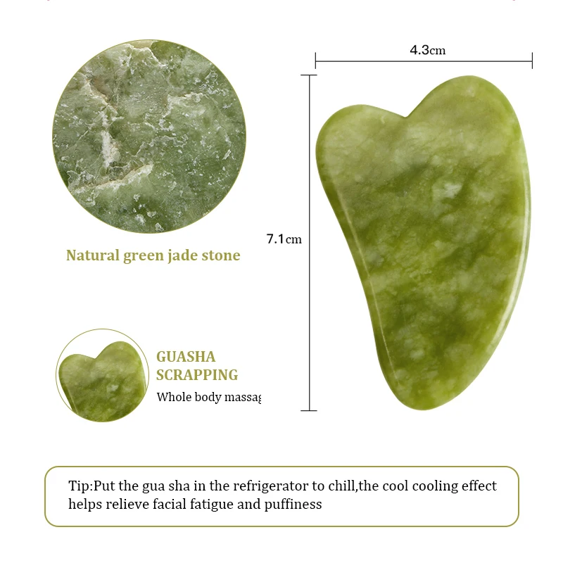 Массажеры для лица тела гуаша скребок Набор роликов красоты натуральный гуашь