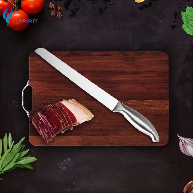 Upspirit Ham нарезки Ножи Нержавеющая сталь фруктовый, овощной слайсер хлеб торт нож для суши мясо рыба шеф-повар Кухня ножи