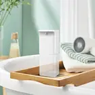 300 мл Бесконтактный автоматический диспенсер для мыла Ванная комната инфракрасный Сенсор прозрачный Батарея-приведенный в действие Автоматическая молочной пены средство для мытья рук