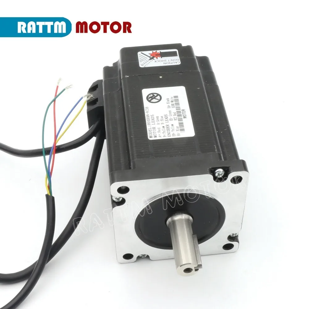 DE Бесплатная НДС Nema34 L-116mm замкнутый контур Серводвигатель 6A 8N.m &amp HSS86 8A Гибридный