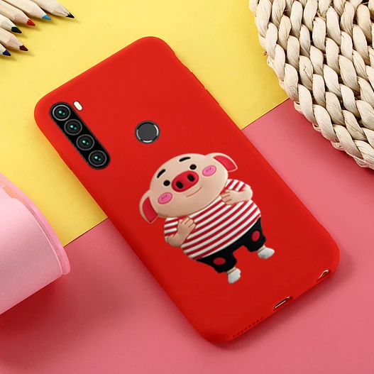 ff TRISEOLY для Xiaomi Redmi Note 7 Чехол Redmi 7 3D стерео патч мягкий силиконовый бампер набивной чехол с изображением животного для телефона Xiomi Redmi Note7 - Цвет: ff