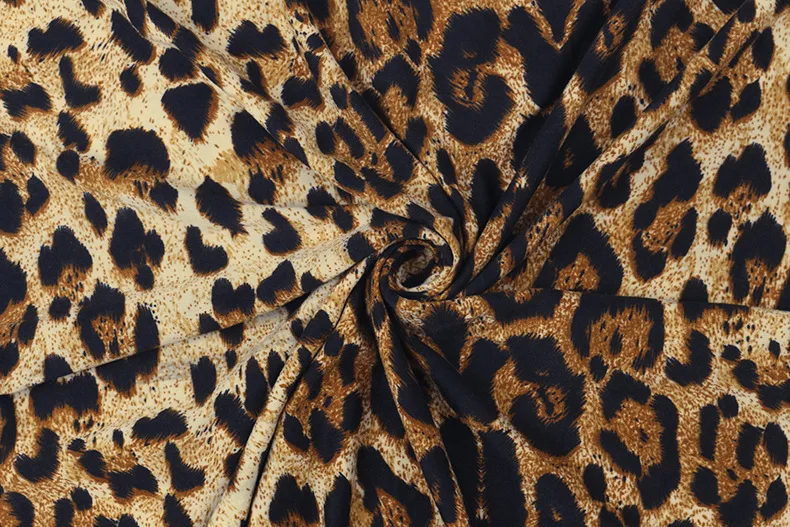 

Leopard Print Long-sleeved Casual Blouse T-shirt Women Sexy Tops