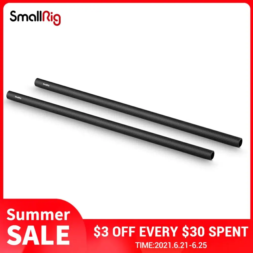 Карбоновый стержень SmallRig 15 мм длиной 18 дюймов для камеры Dslr Rig системы поддержки