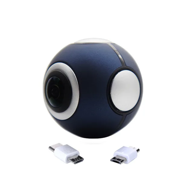 

360 camera 360 Panoramic Camera VR Camera 210 Degree Dual Wide Angle Fisheye Lens 360 Camera for Android smartphone