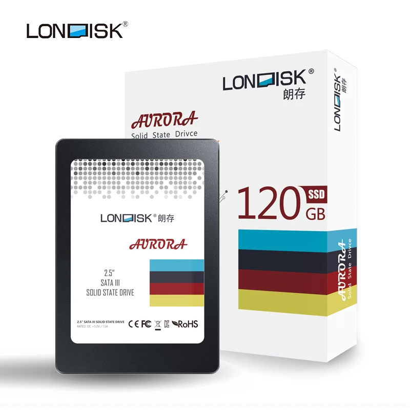 LONDISK SSD 120 ГБ internal Solid State Drive 2.5 дюймов SATA III HDD жесткий диск HD Тетрадь PC|Внутренние