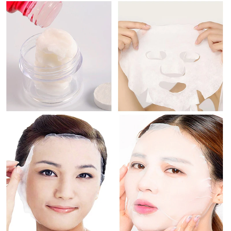 

80/100/150/200/300Pcs Compressed Mask DIY Cotton Natural Face Mask Skin Care Acne Treatment Compressed Face Mask Whitening Skin