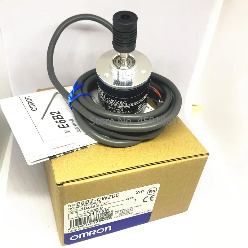 Поворотный регулятор E6B2CWZ6C OMRON E6B2-CWZ6C 2500 2000 1800 1024 1000 600 500 400 360 200 60 40 30 20P/R 5-24 В |