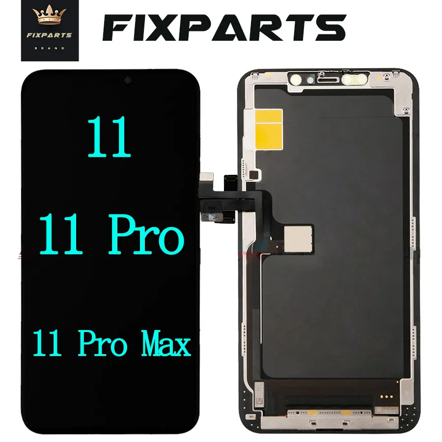 Для iPhone 11 ЖК-дисплей сенсорный экран дигитайзер для iPhone 11 Pro ЖК-сборка запасные части 11 Pro Max телефон lcd s Чехол