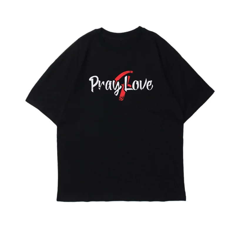 

Better Things Are Necessary And Possible Letter Print Fashion Street T-shirt Round Neck Casual Short Sleeve Oversized Top Tees