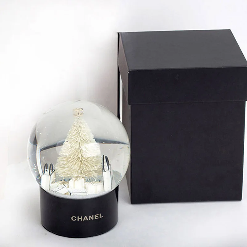 

100 мм белая Рождественская елка водяной шар фотополимерный снежный шар креативные праздничные подарки