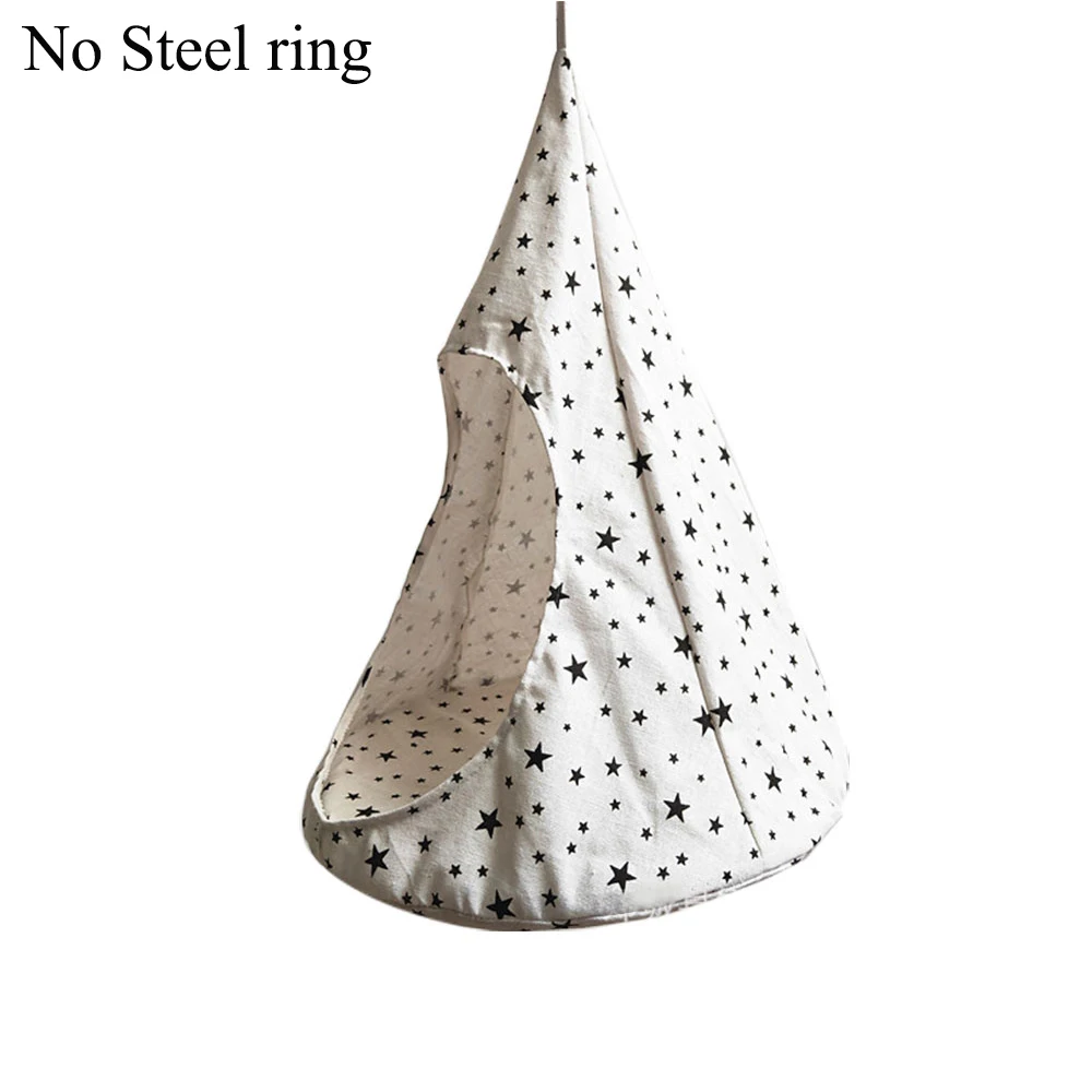 1 no steel ring Кошка кровать палатка гамак подвесная кровать палатка конусная форма дышащая кошка домик льняная губка палатка подвесная клетка чехол товары для животных - Цвет: 1 no steel ring
