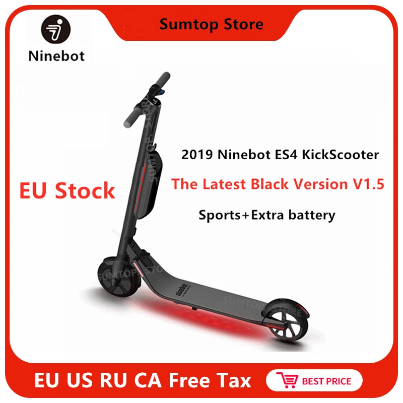 Ninebot KickScooter ES4/ES2 Смарт-Электрический Скутер 2 колеса складной длинные hover доска Kick скутер, Ховерборд, скейтборд