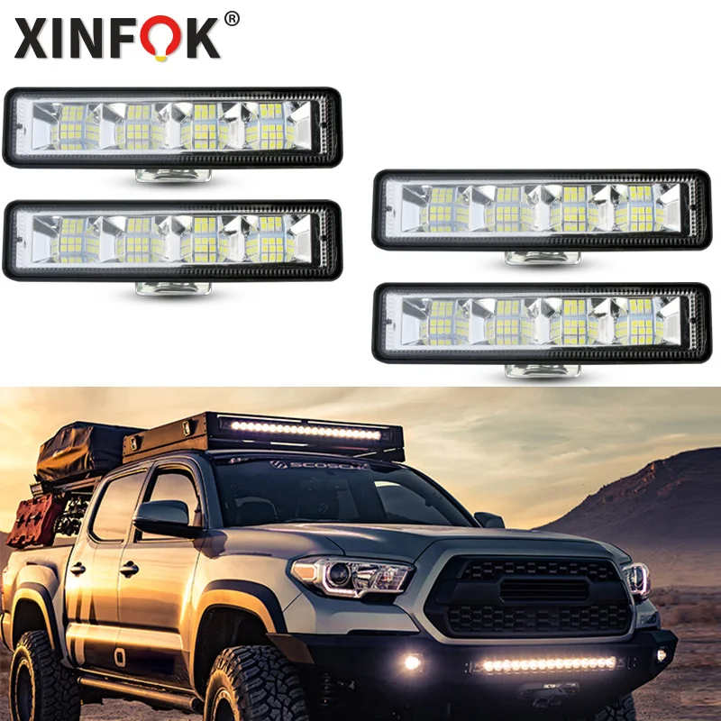 Противотуманный светодиодный фонасветильник для внедорожника 72 Вт 12 В 24 |