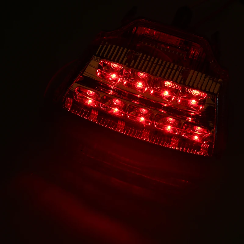 Posbay аксессуары для мотоциклов красные светодиодные задние фонари тормозные