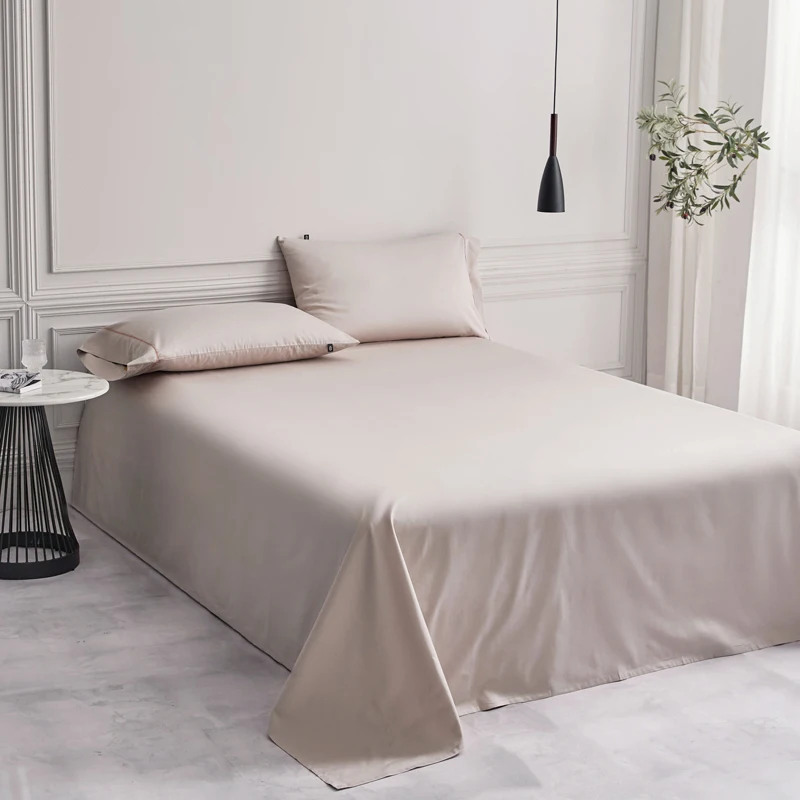 Высококачественная однотонная простыня пододеяльник удобный простые
