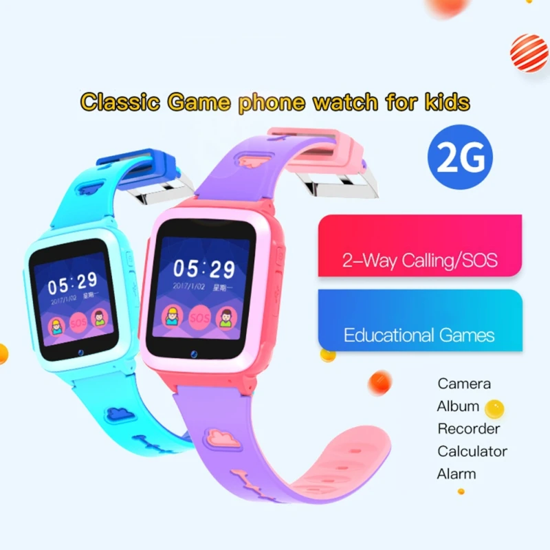 Детские умные часы музыкальная игра жизнь водонепроницаемый Сенсорный экран Chi