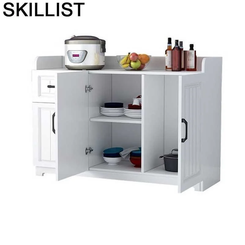 

Carrito Modernos European American Tea Minimalist Modern Console Meuble Buffet Cabinet Cupboard Cocina Desk Side Table Furniture