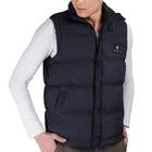 2021 бестселлер, зимняя мужская хлопковая жилетка, пальто с воротником-стойкой, Мужская теплая ветрозащитная Повседневная безрукавка, искусственная кожа, 4 цвета