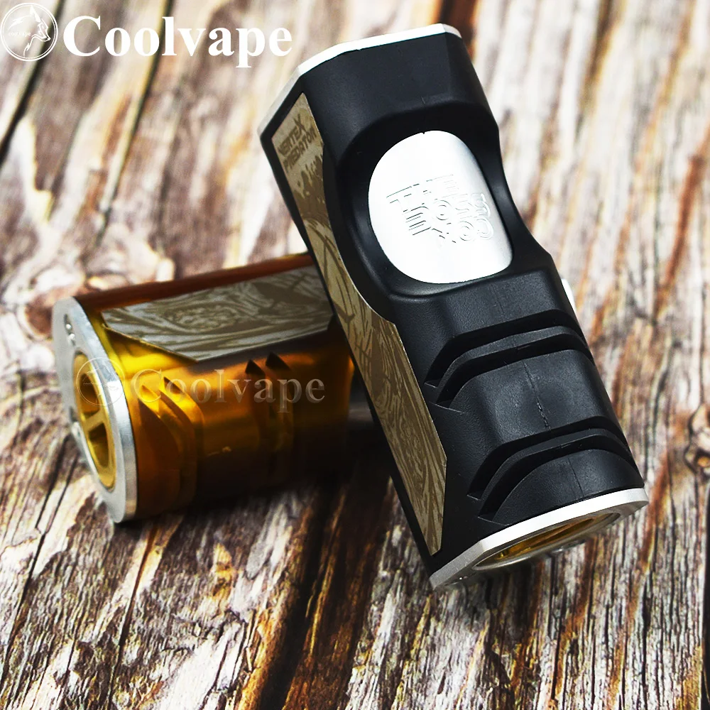 Coolvape vertex мод 18650/20700 аккумулятор алюминий + pei/pom материал механический подходит