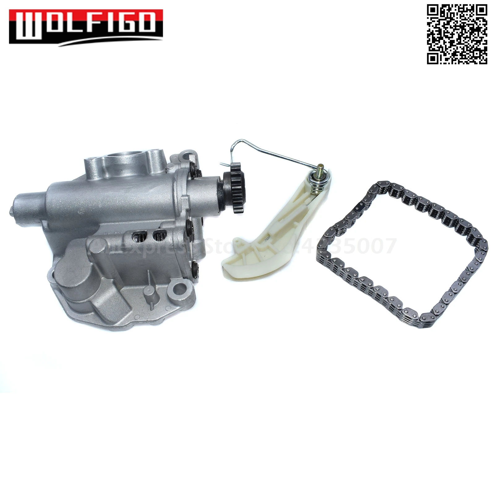 WOLFIGO новая цепь для сборки масляного насоса VW Passat Audi A3 Q3 06H115105AM 06H115105AQ 06H115105BF 06H115105DF