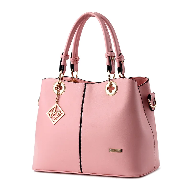 

MONNET CAUTHY New Bags for Women Concise Fashion Sweet Ladies Handbags Practical Zipper Solid Color Beige Black Navy Blue Totes