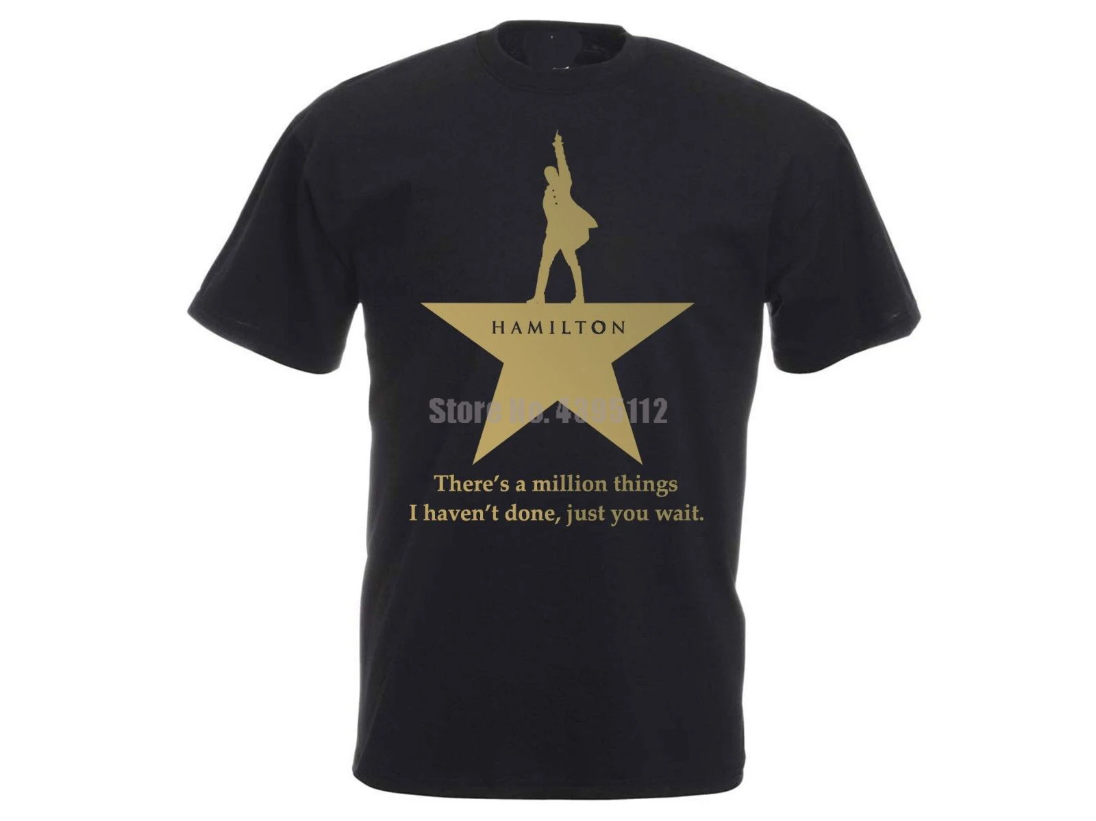 Детская и взрослая одежда Hamilton An американская музыкальная футболка аниме