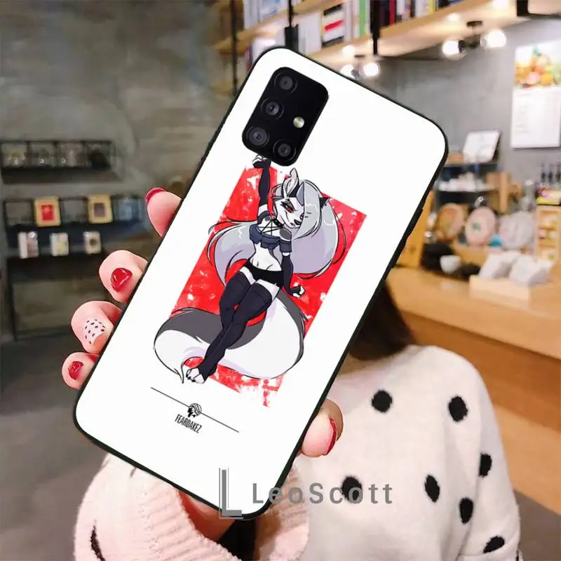 

Helluva Boss Phone Case For Samsung A50 A51 A52 A71 A31 A21S S8 S9 S10 S20 S21 Plus Fe Ultra