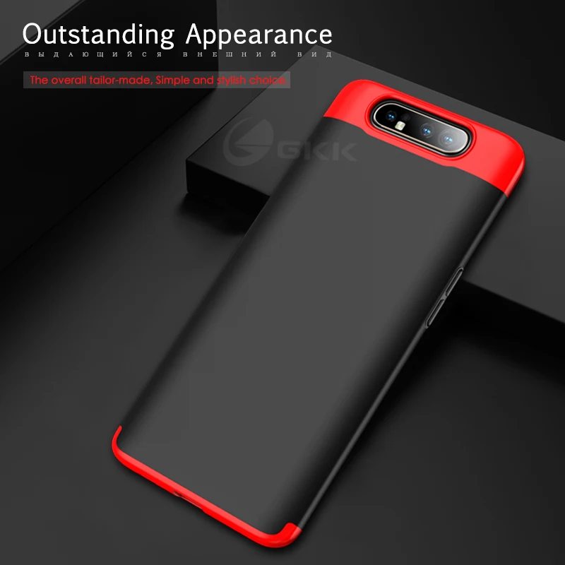 GKK Original Case for Samsung Galaxy A80 Case 360 Full Protection Anti-knock Hard Cover for Samsung A80 S21 Plus Ultra 5G Case