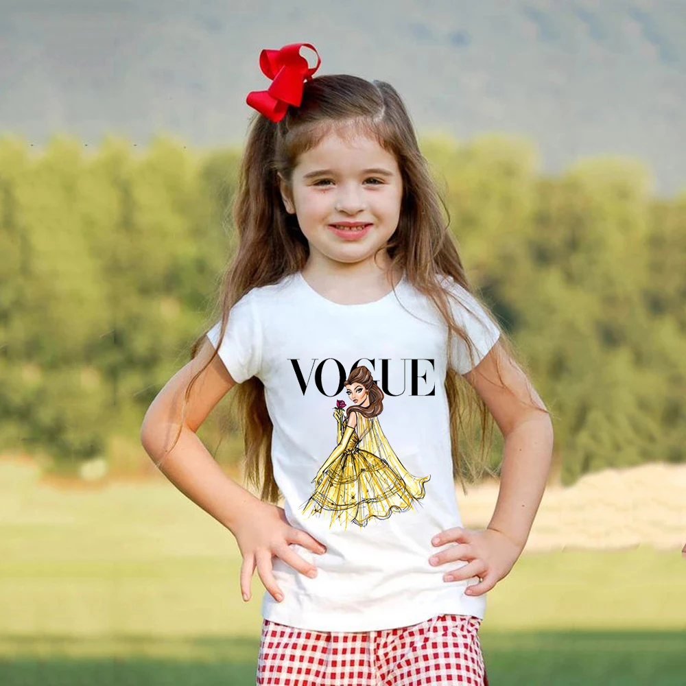 Модная детская одежда принцессы гранж ольччан футболка Графические футболки