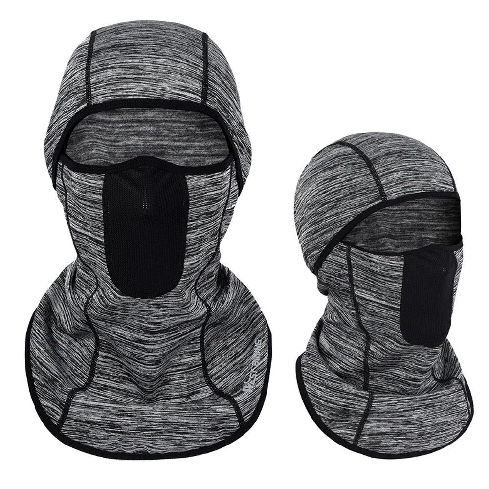 Зимняя Теплая Лыжная маска сетчатая ветрозащитная велосипедная шапка с