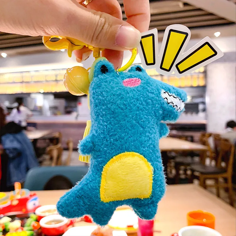 Корейский крокодил кукла брелок мультяшный милый аксессуары брелоки для девочек