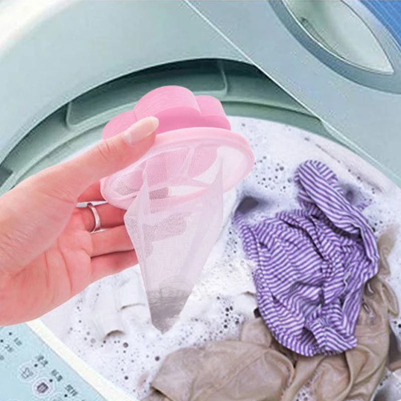 

Pet Remover Reusable Tool New Laundry Pet Hair Wool Catcher Lint Floating Fur
