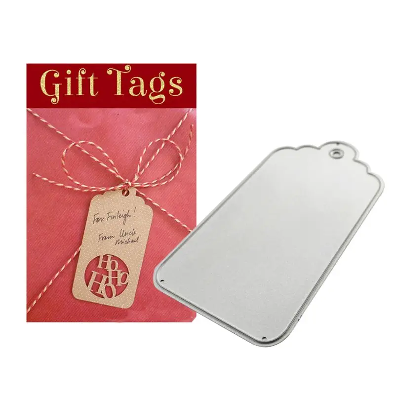 Бирка для резки металла Трафаретный Скрапбукинг DIY штамп альбомов бумажная карта