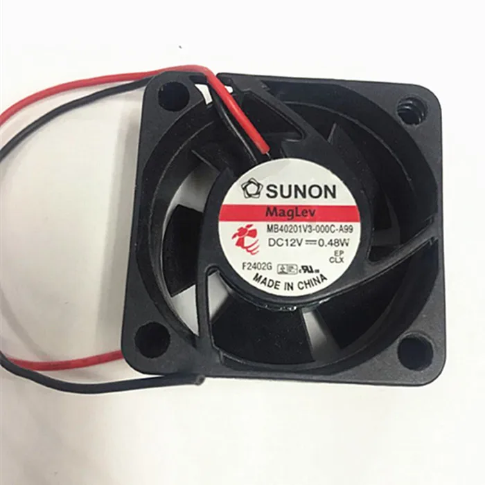 SUNON MB40201V3 000C A99 Сервер охлаждающий вентилятор постоянного тока 12 В 0 48 Вт 40x40x20 мм 2
