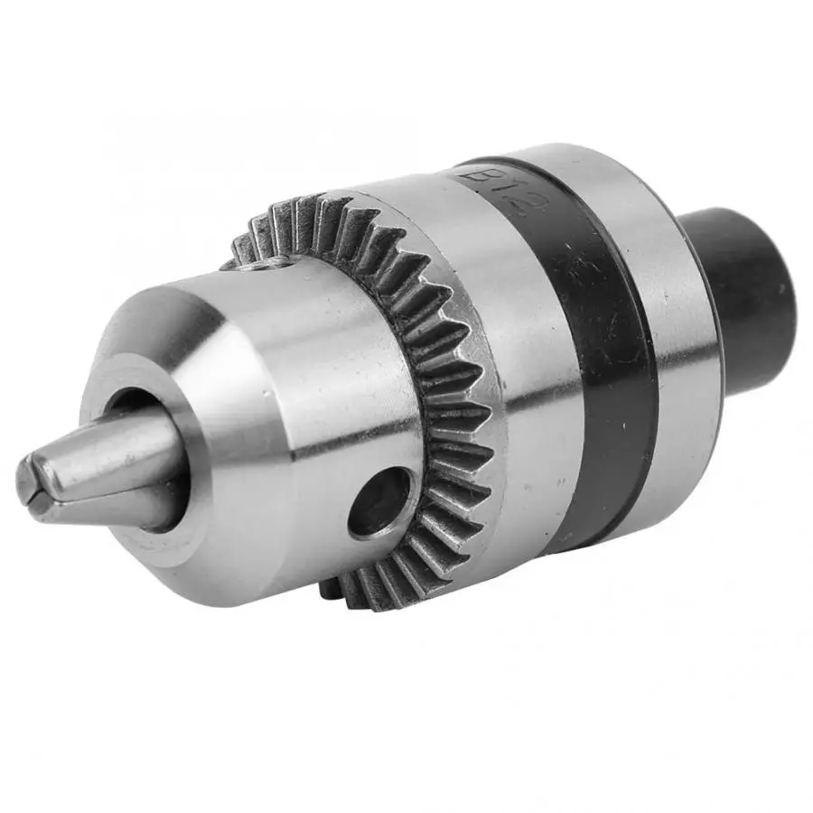 3-х кулачковый зажим сверлильный патрон с ключом 8 мм фиксирующее отверстие для