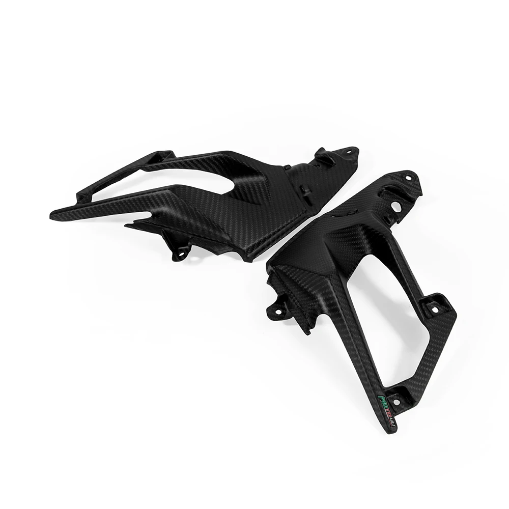 100% углеродное волокно боковая обтекатель для мотоцикла матовая/глянцевая 3K