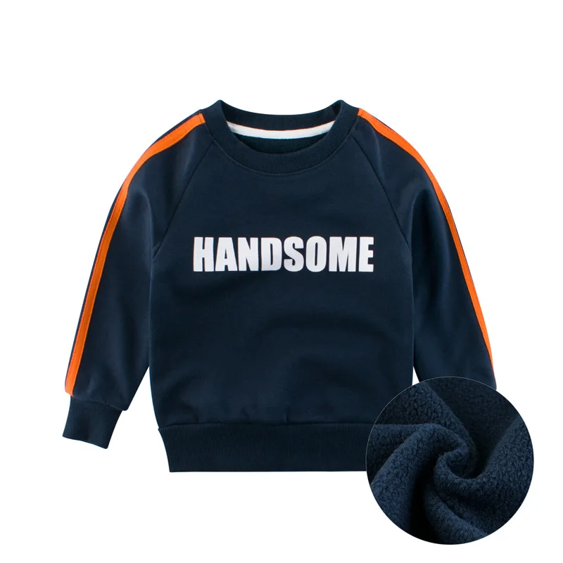 Nueva primavera de los ni&ntilde;os de ropa de invierno Sudadera con capucha ropa ni&ntilde;os guapos su&eacute;ter de manga larga Tops-2