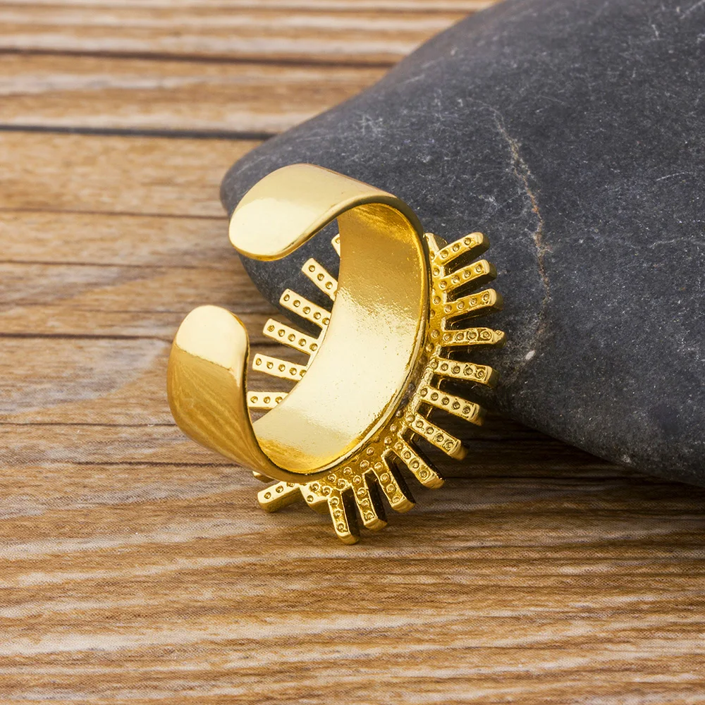 Модные открытые Регулируемые кольца AIBEF для женщин и мужчин турецкие глаза