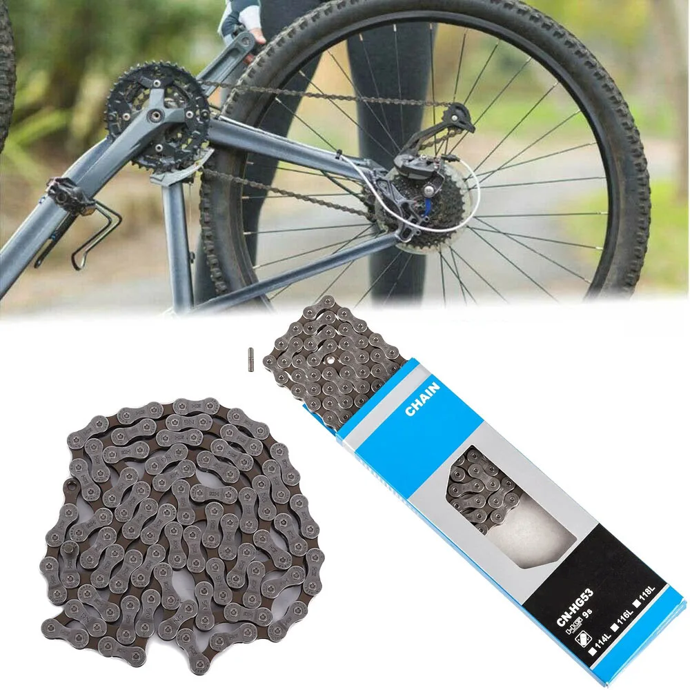 

High Quality CN-HG53 Chain 9 Speed MTB / Road Bike Links Chain MTB & Road Bicycle Part