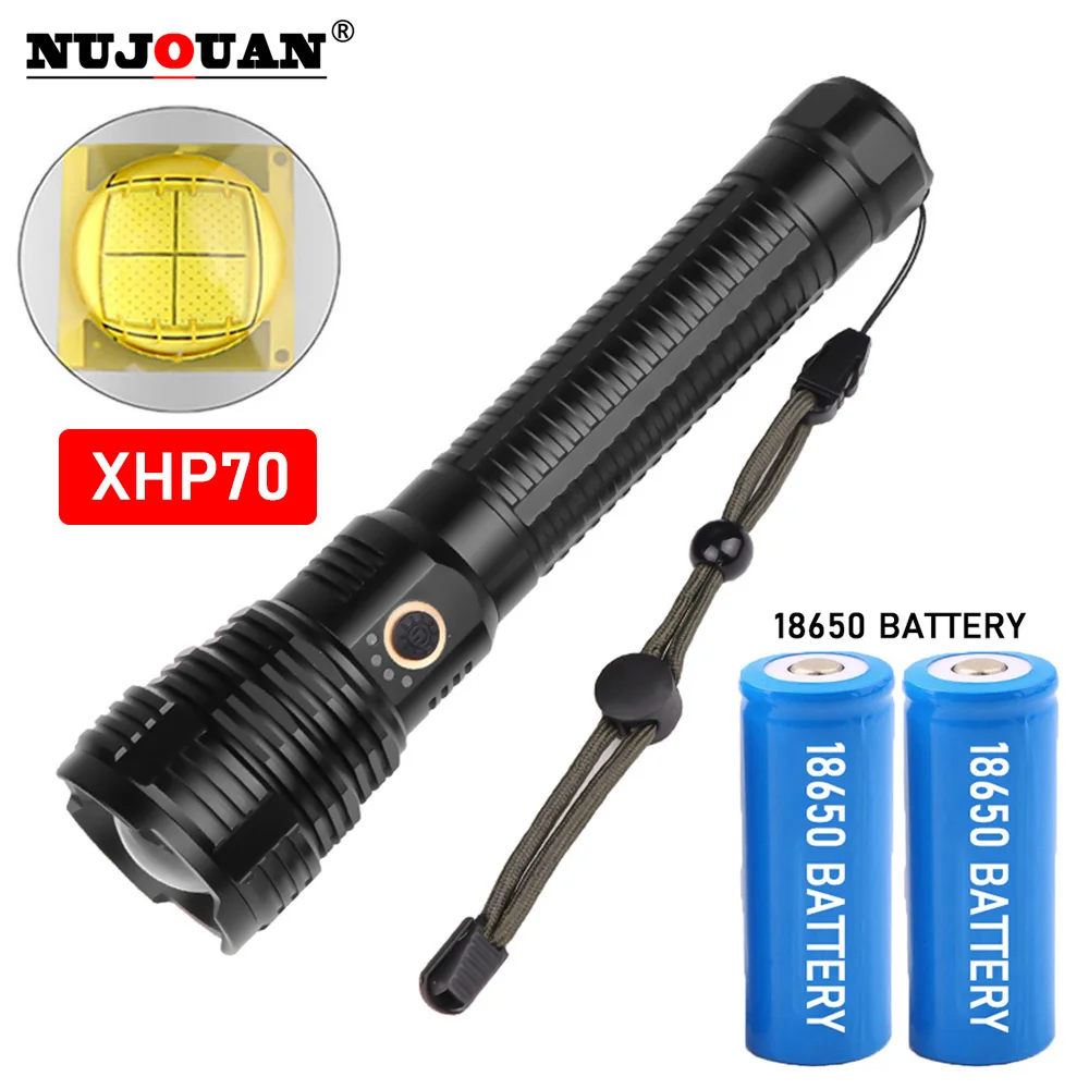 Super Bright LED Flashlight 5 Lighting Modes Led Torch for Night Riding Camping Hiking Hunting & Indoor Activities Use 18650 New