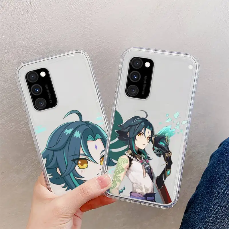 

genshin impact game Phone Case Clear For Samsung A 51 50 71 70 S 21 Huawei P 40 30 honor 20 10 i OnePlus 9 8 7 t x Pro Lite Plus
