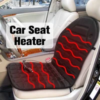 universal car heated seat cushion 12v heated seat covers adjustable car heating pad cushion 1 pair auto electric heated cushion