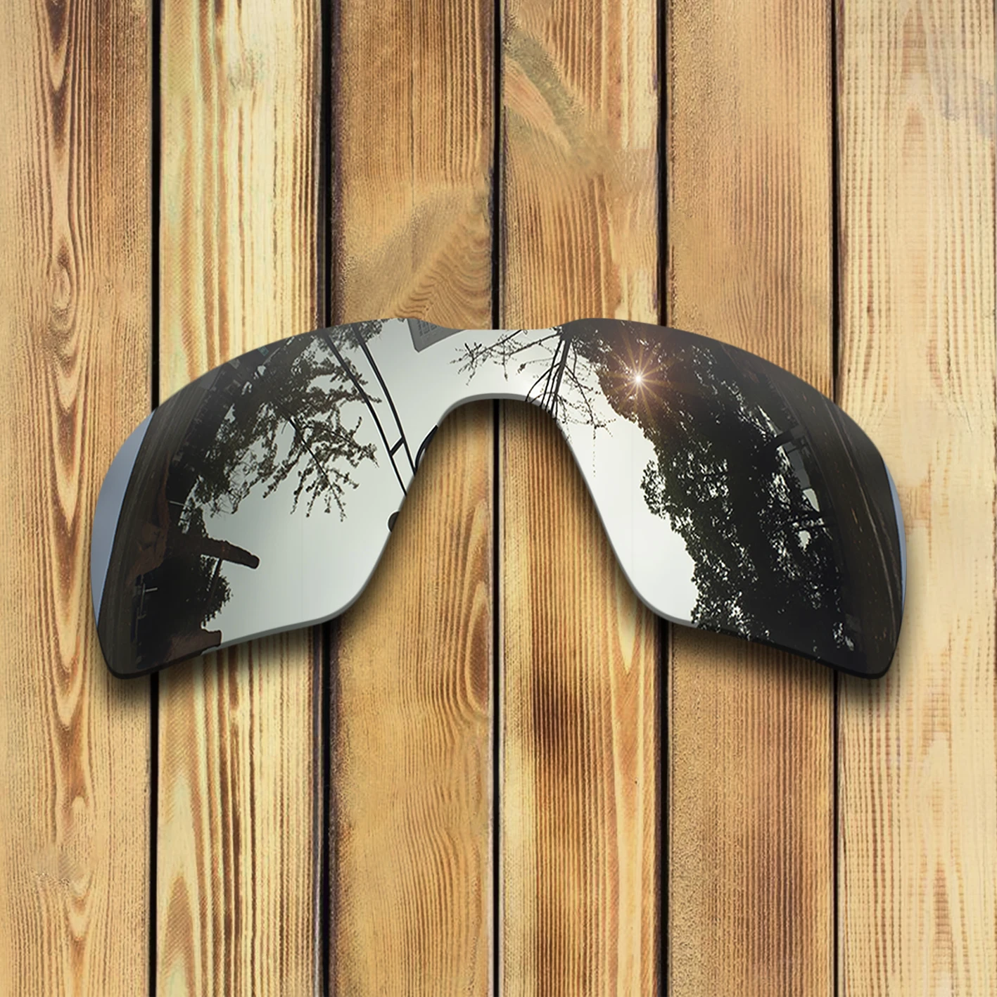 100% Precisely Cut Polarized Replacement Lenses for-Oakley Probation Sunglasses Chrome Mirrored Coating Color- Choices