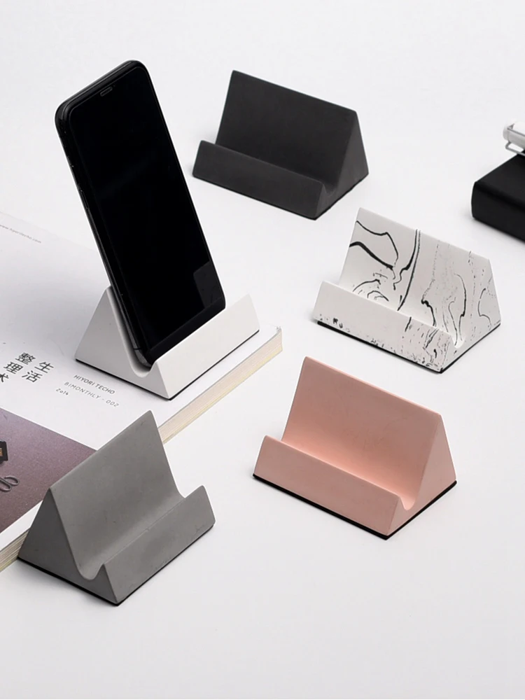 Цементный мобильный телефон держатель северные ветра Ins Настольный кронштейн