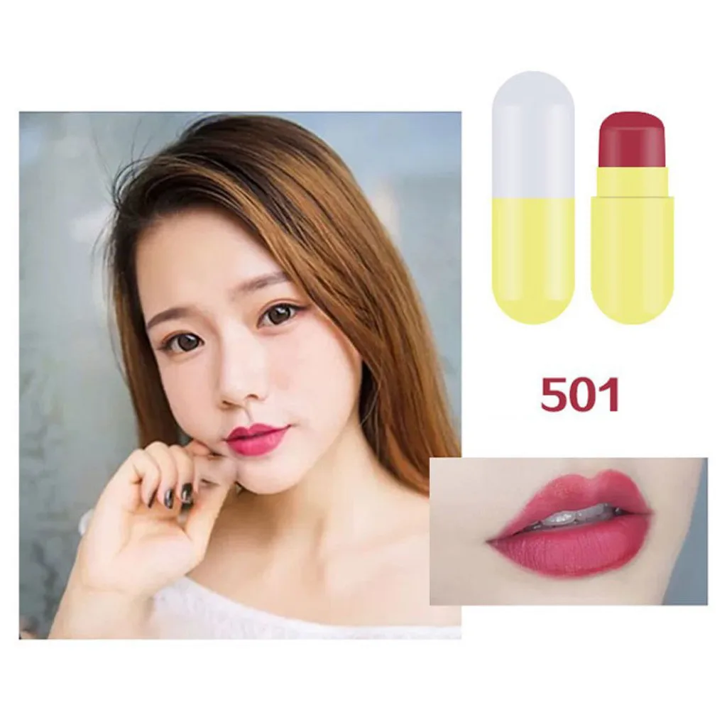 Капсульная водостойкая губная помада 1 шт. длительный подарок для женщин
