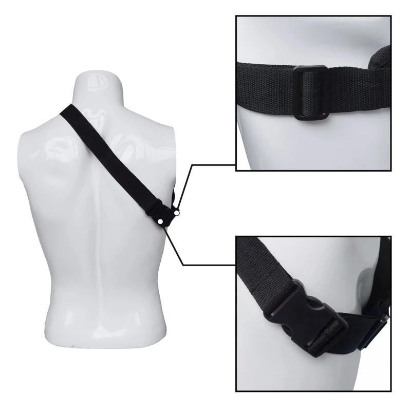 Мужская женская поясная сумка регулируемая на бедрах грудь для улицы тренировок